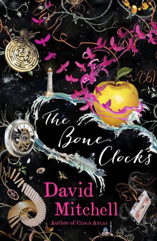 The Bone Clocks by David Mitchell, published by Sceptre